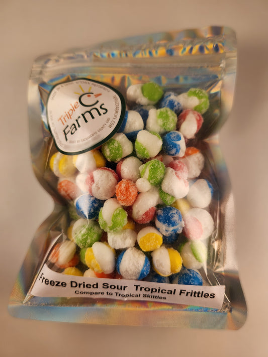 Freeze Dried Sour Tropical Frittles